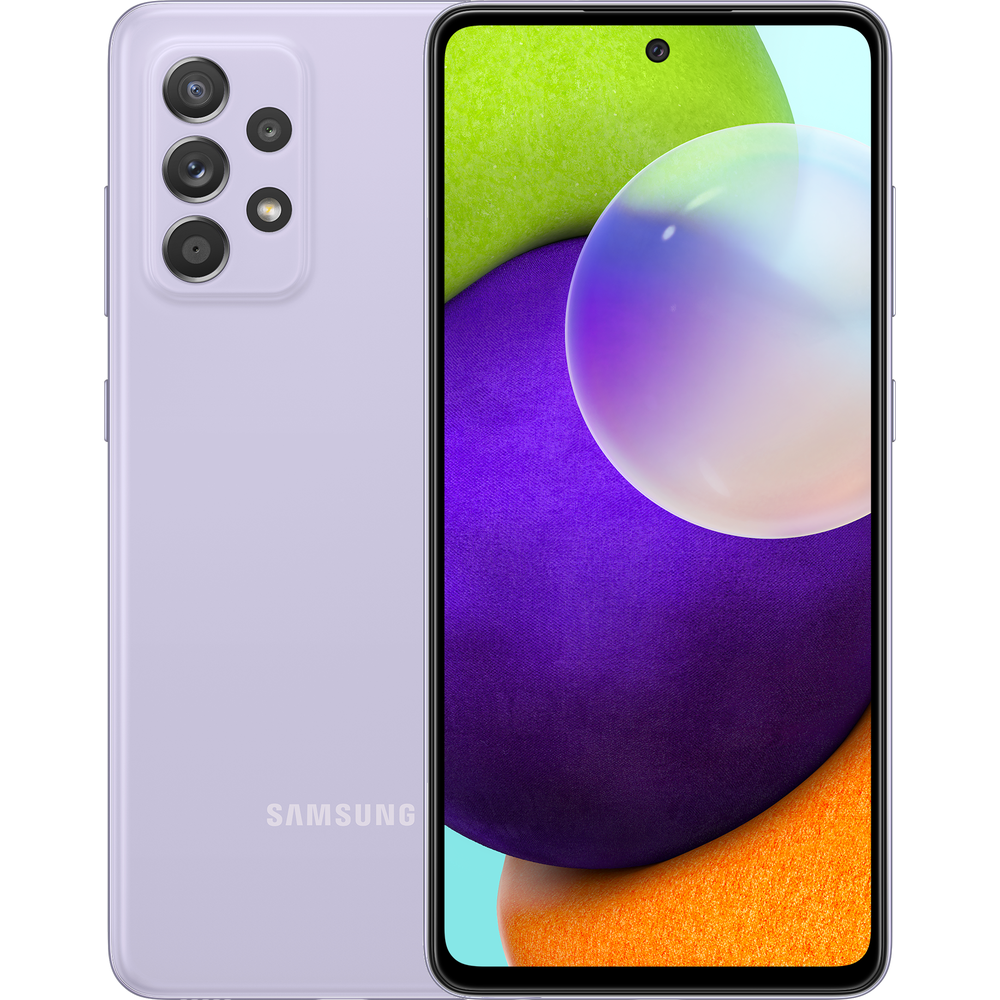 Смартфон Samsung Galaxy A52 4/128 ГБ RU, лаванда