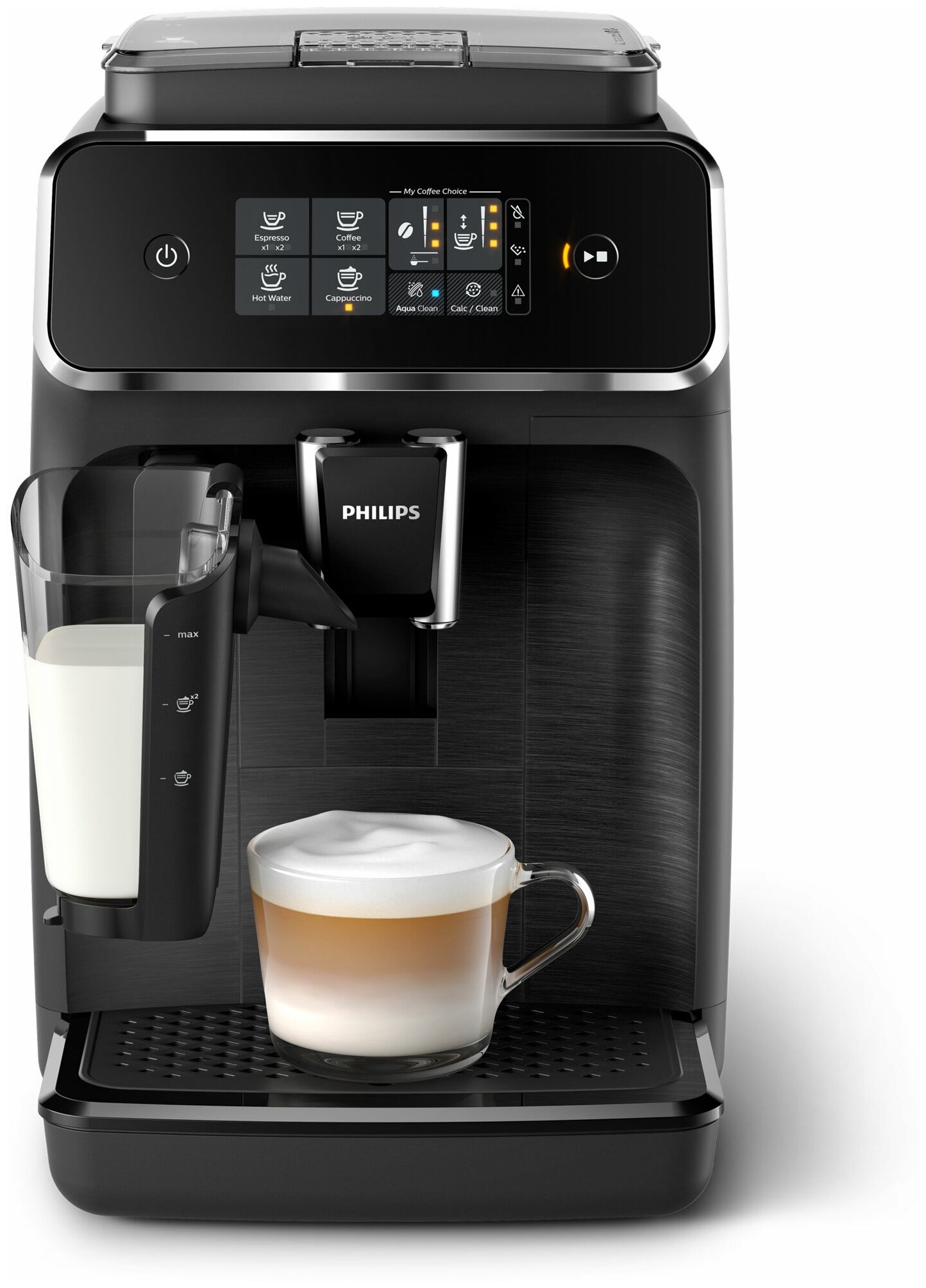 Кофемашина Philips EP2030 Series 2200 LatteGo, матовый черный