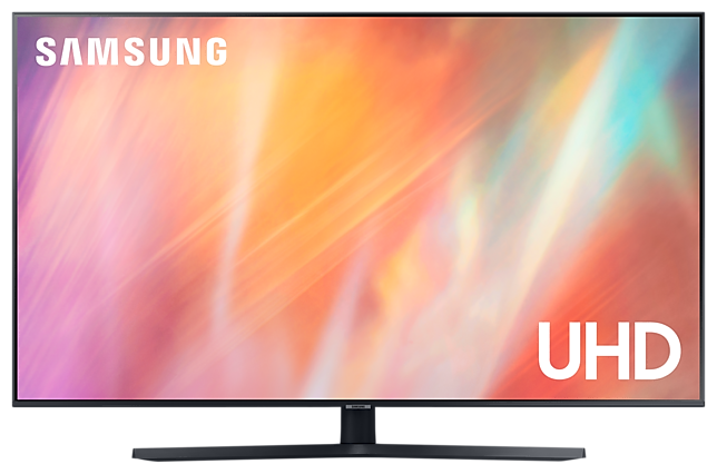 65" Телевизор Samsung UE65AU7570U LED, HDR (2021), titan gray