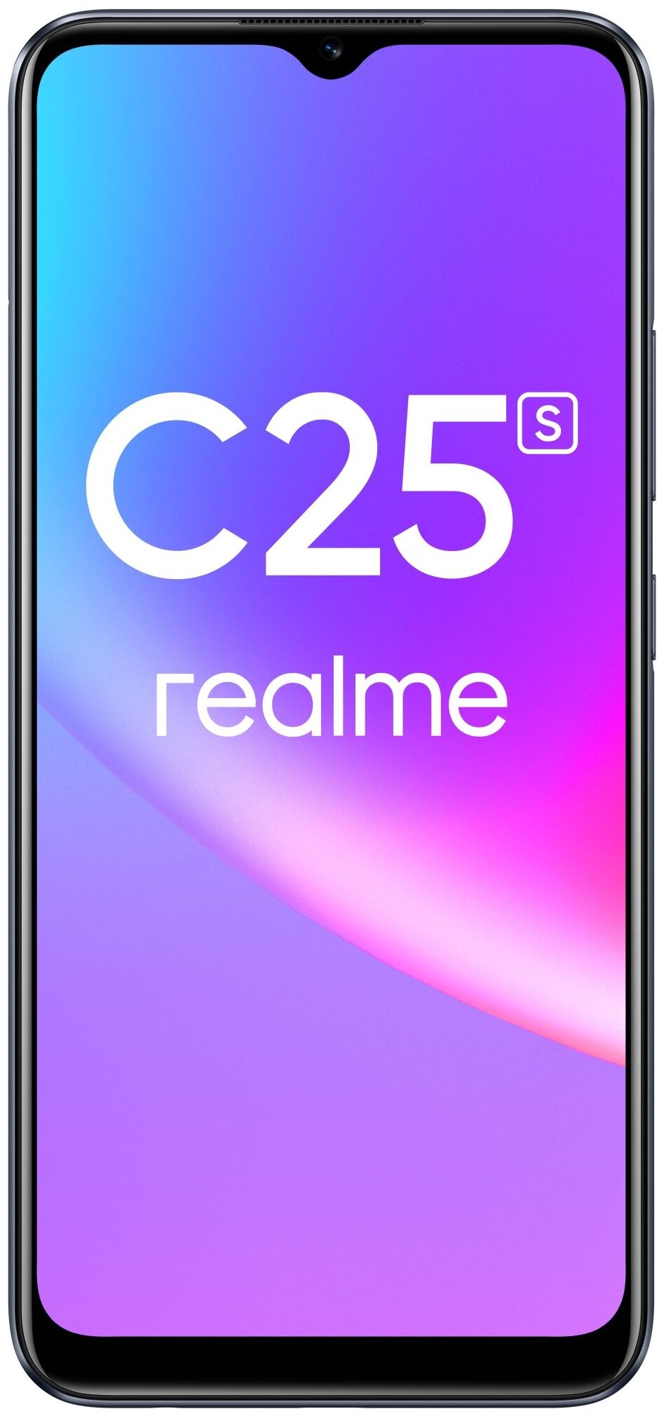 Смартфон realme C25S 4/64 ГБ, water gray