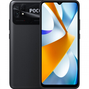 Смартфон Xiaomi POCO C40 4/64 ГБ RU, черный
